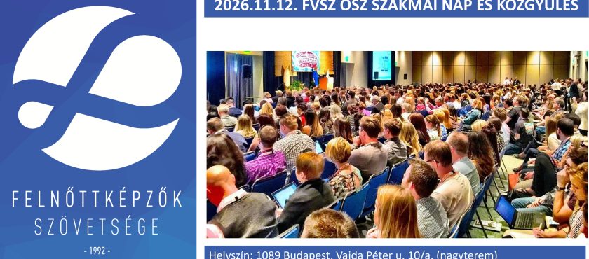 FVSZ ŐSZI SZAKMAI NAP- KÖZGYŰLÉS: 2026.11.12.